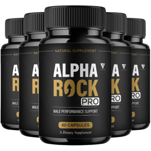Alpha Rock Pro 6 bottles - 180 day supply best value